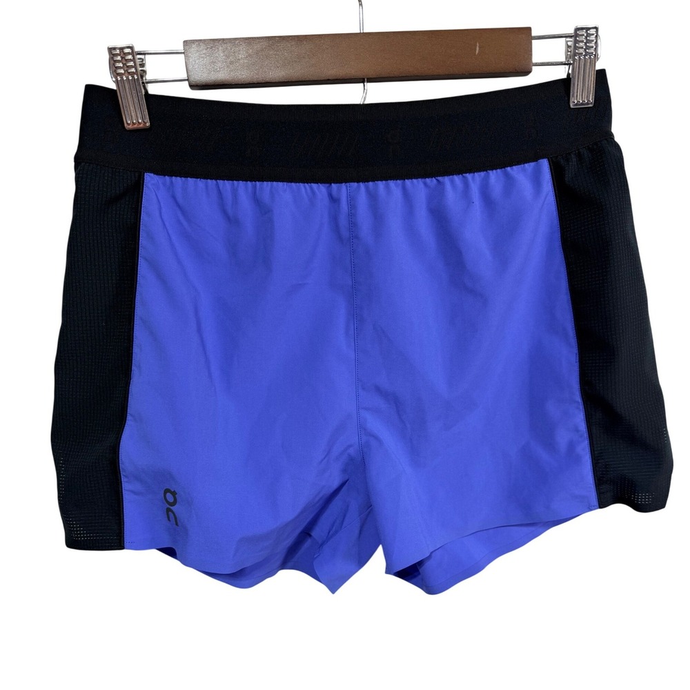 On Cloud On Running Active Shorts Run on Clouds Women's S Blue Black Gym Workout